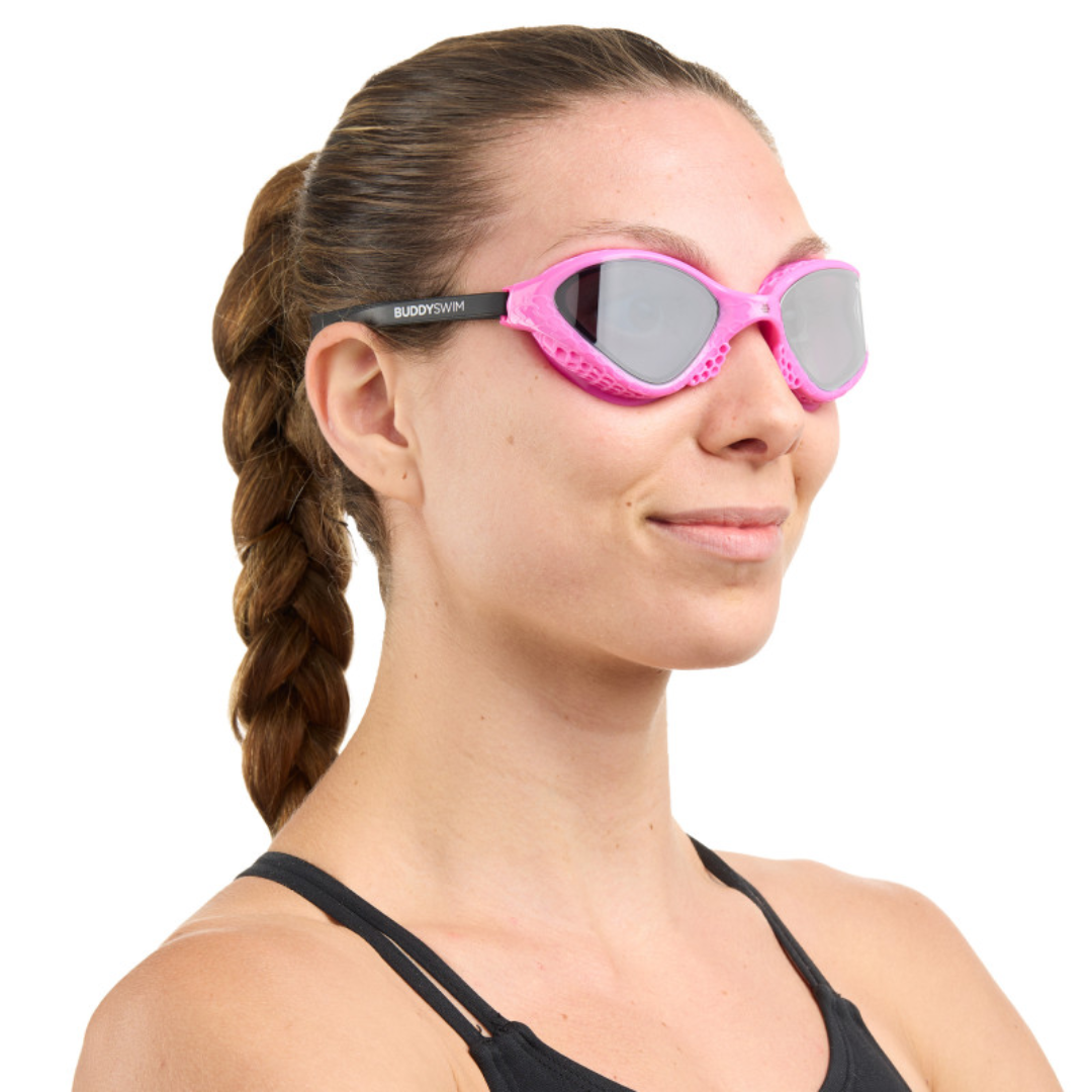 Gafas Buddyswim Ozean Pink-Black/Smoke