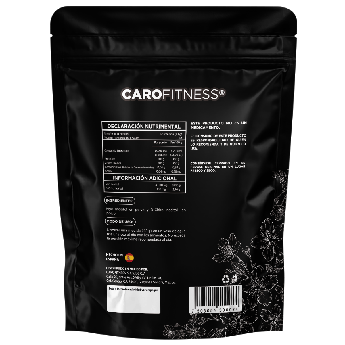 Inositol Caronositol® Polvo 40:1 123 g