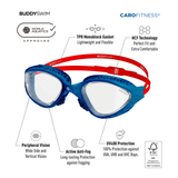 Gafas Buddyswim Ozean Navy-Red/Clear