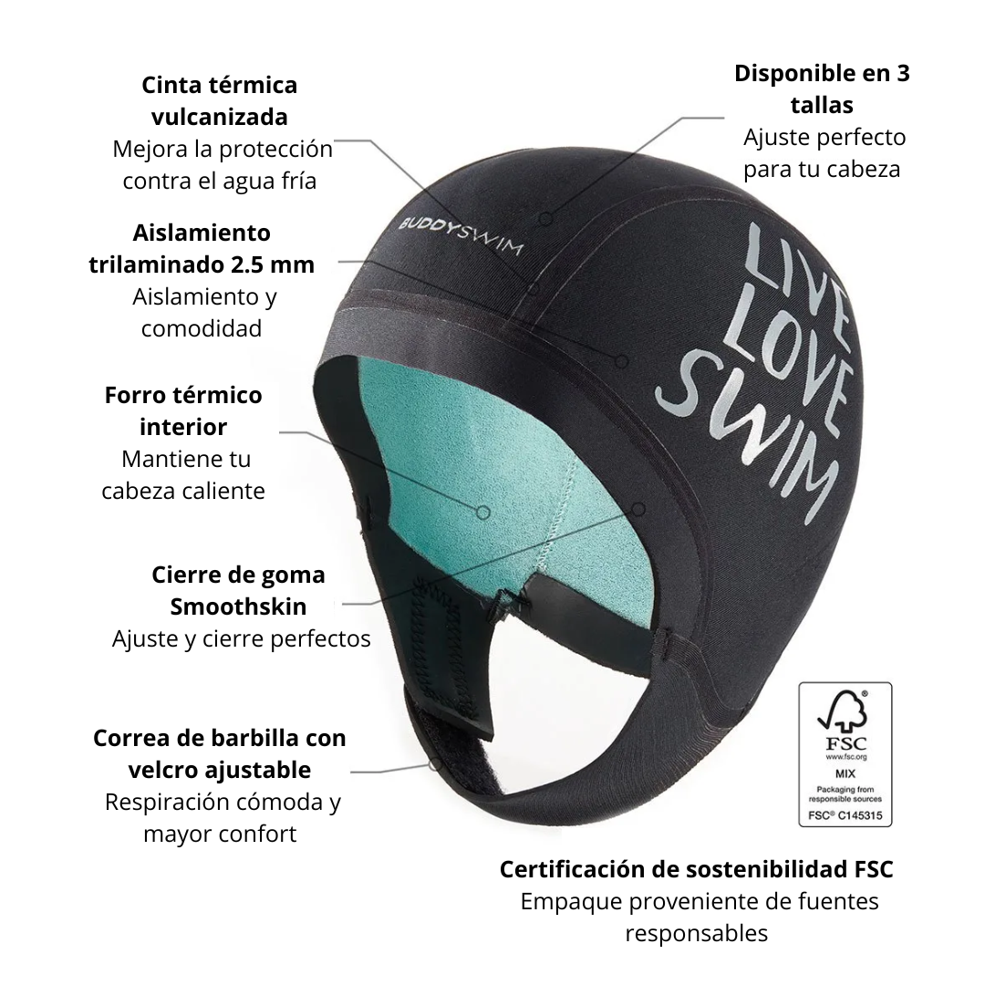 Gorro Neopreno 2.5mm
