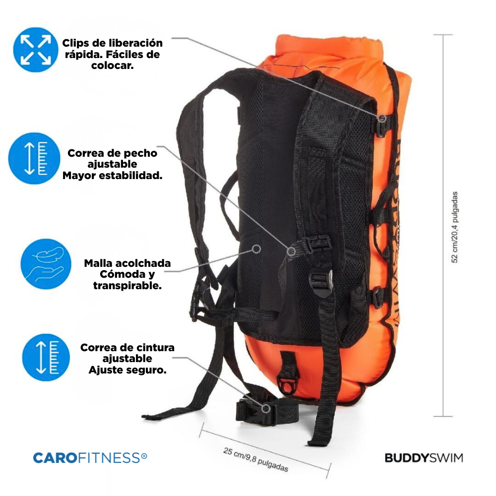 Boya Drybag Buddyswim Backpack 28 litros