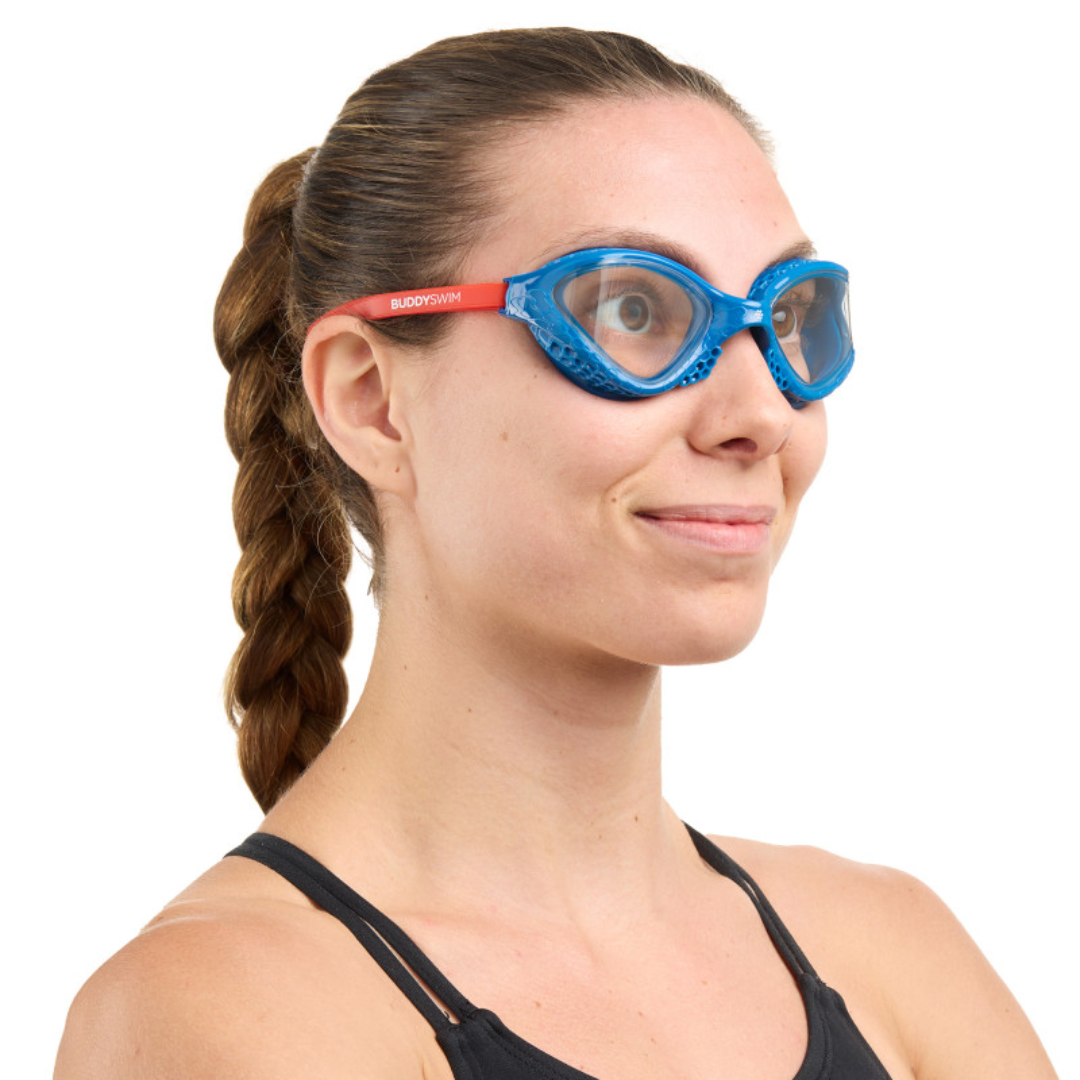 Gafas Buddyswim Ozean Navy-Red/Clear
