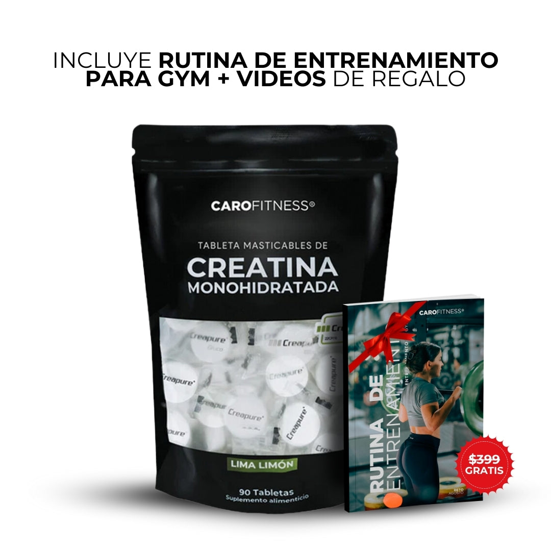 Tabletas masticables Creatina "Creapure® GLUCO"