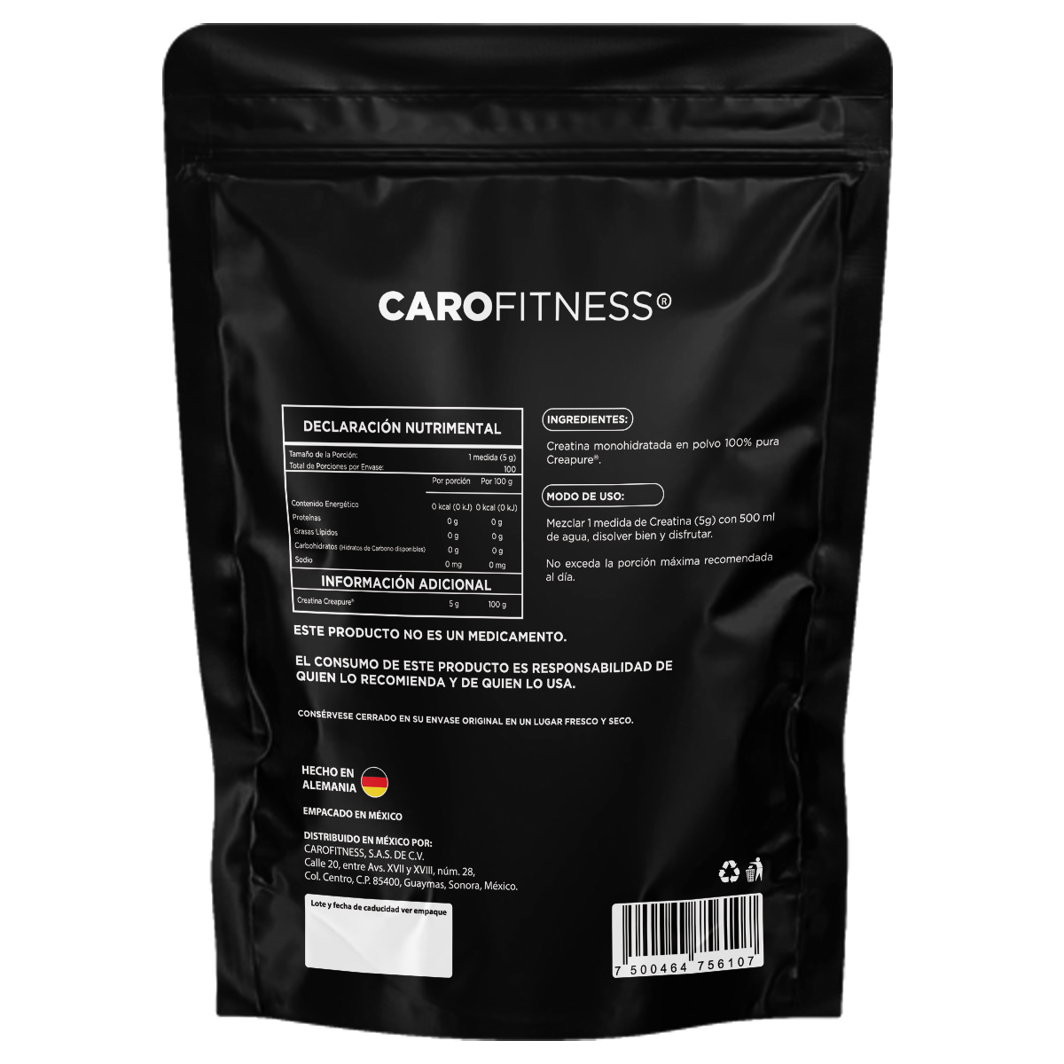 Creatina Creapure® 500g