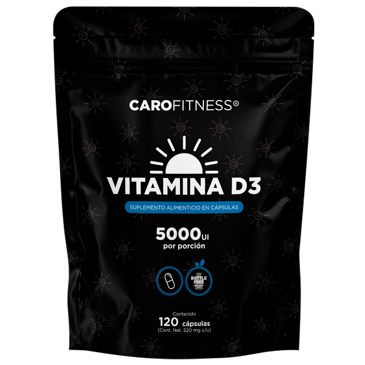 SOON | Vitamina D3 5000 UI 120 Cápsulas